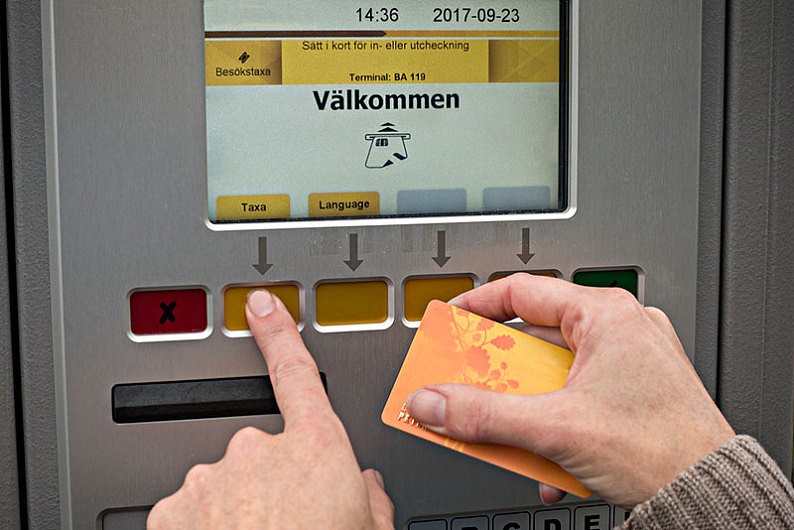 Surface Capacitive Touch Screen on