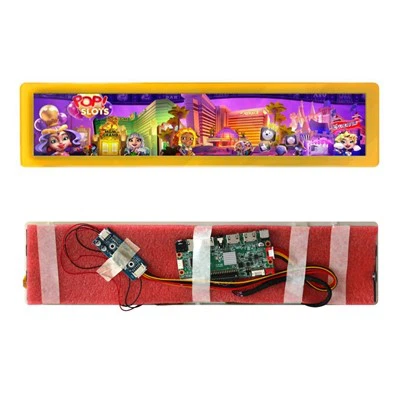 شاشة LCD OEM مقاس 15.1 بوصة من نوع شريط التمدد مع شاشة لوحة اللمس