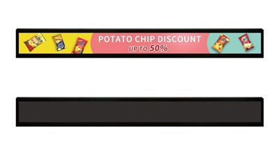 فندق مركز تسوق بشاشة LCD رفيعة وواسعة للغاية مقاس 23.1 بوصة